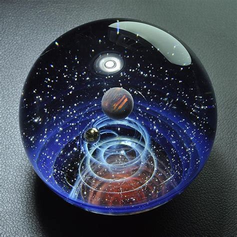 space marble pendant